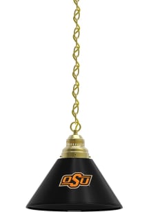 Oklahoma State Cowboys Single Gold Billiard Lamp