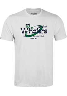 Levelwear Hartford Whalers Youth White Richmond Jr Orbital Short Sleeve T-Shirt