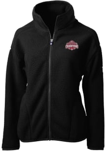 Womens Ohio State Buckeyes Black Cutter and Buck 2024 Football National Champion Cascade Sherpa ..