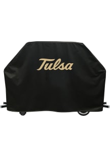 Black Tulsa Golden Hurricane Grill Cover Grill Cover