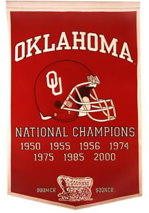 Oklahoma Sooners 24x38 Dynasty Banner