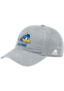 Adidas Delaware Fightin' Blue Hens Alumni Washed Slouch Adjustable Hat - Grey