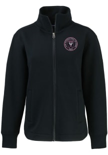 Cutter and Buck Inter Miami CF Womens Black Roam Light Weight Jacket