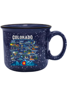 Colorado 14oz Map Campfire Mug