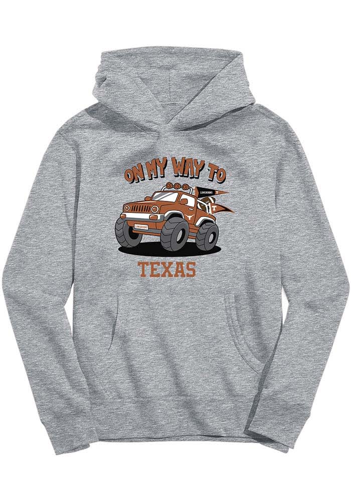 Texas Longhorns Vive La Fete Toddler ATHLETICGREY On My Way