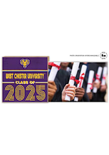West Chester Golden Rams Class of 2025 unique photo frame Picture Frame - Purple
