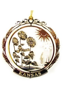 Kansas  Sunflower Ornament