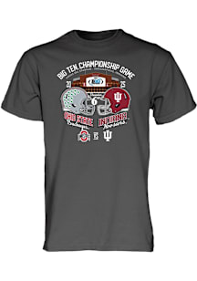 Big Ten Grey 2025 Football Championship Tickets Short Sleeve T Shirt