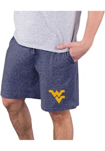 Concepts Sport West Virginia Mountaineers Mens Navy Blue Quest Shorts