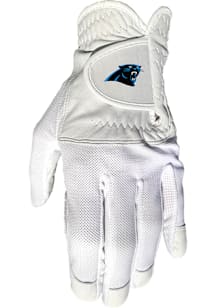 Carolina Panthers White Cool Mesh Golf Gloves