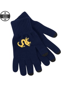 Drexel Dragons LogoFit Touch Screen Mens Gloves - Navy Blue