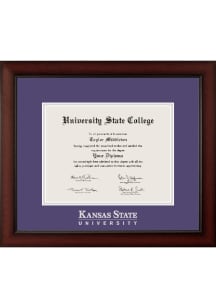 Brown K-State Wildcats Embossed Lenox Diploma Frame