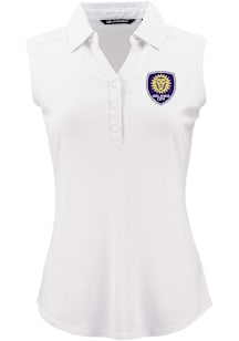 Cutter and Buck Orlando City SC Womens White Forge Eco Polo Shirt