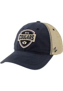 BYU Cougars Dunbar Adjustable Hat - Navy Blue