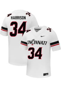 Myles Harrison Nike Mens White Cincinnati Bearcats Football NIL Name And Number Football Jersey