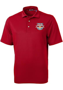 Cutter and Buck New York Red Bulls Red Virtue Eco Pique Big and Tall Polo