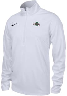 Nike Iowa State Cyclones Mens White Football Aer Lingus College Football Classic Long Sleeve Qtr Z..