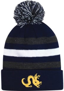 Drexel Dragons LogoFit Youth Halftime Pom Mens Knit Hat - Navy Blue