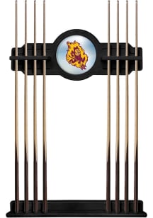 Arizona State Sun Devils Sparky Solid Wood Cue Rack Pool Cue