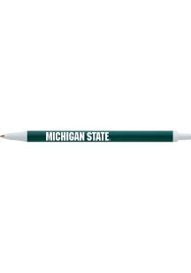 Green Michigan State Spartans Bic Click Stick Pen Set