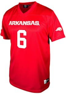 Raylen Sharpe  Genuine Collective Arkansas Razorbacks Cardinal Football NIL Football Jersey
