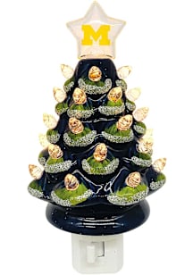 Michigan Wolverines Tree Night Light Decor