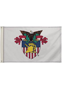 Army Black Knights 3' x 5' Silk Screen Grommet Flag - White