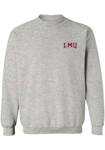Vive La Fete Loyola Marymount Lions Womens Grey Impressions Crew Sweatshirt