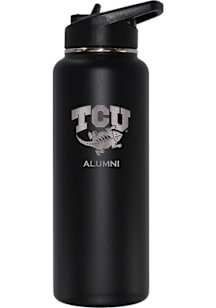 TCU Horned Frogs Alumni 34oz Stainless Steel Bottle - Black