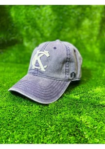 Kansas City Felt Monogram Washed Adjustable Hat - Purple