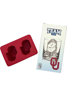 Oklahoma Sooners Large Team Logo Ice Cube Tray