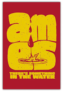 Ames Bozz Prints Something In The Water Postcard