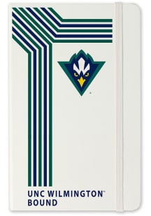 UNCW Seahawks School Bound team logo Notebook and Folder - White