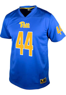 Jimmy Scott Genuine Collective Mens Blue Pitt Panthers NIL Football Jersey
