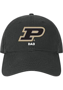 Purdue Boilermakers Dad Twill Adjustable Hat - Black