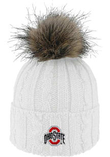 LogoFit Ohio State Buckeyes White Alps Womens Knit Hat