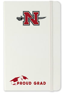 Nicholls State Colonels Proud Grad team logo Notebook and Folder - White