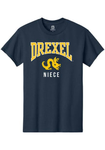 Drexel Dragons Navy Blue Summit Sportswear Niece Short Sleeve T Shirt