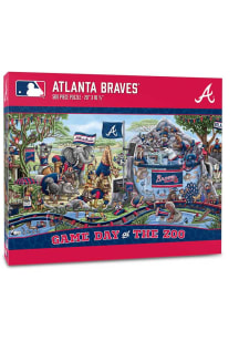 Atlanta Braves Game Day at the Zoo Puzzle