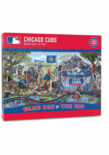 Chicago Cubs Game Day at the Zoo Puzzle