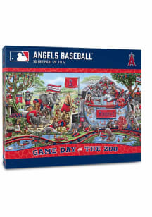 Los Angeles Angels Game Day at the Zoo Puzzle