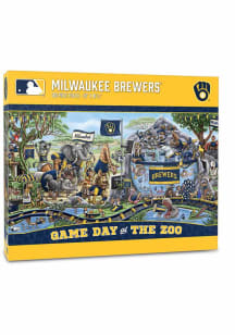 Milwaukee Brewers Game Day at the Zoo Puzzle