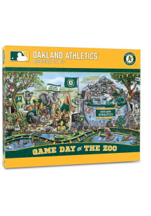 Oakland Athletics Game Day at the Zoo Puzzle