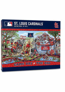 St Louis Cardinals Game Day at the Zoo Puzzle