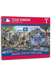 Texas Rangers Game Day at the Zoo Puzzle
