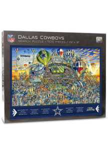 Dallas Cowboys 500 Piece Joe Journeyman Puzzle