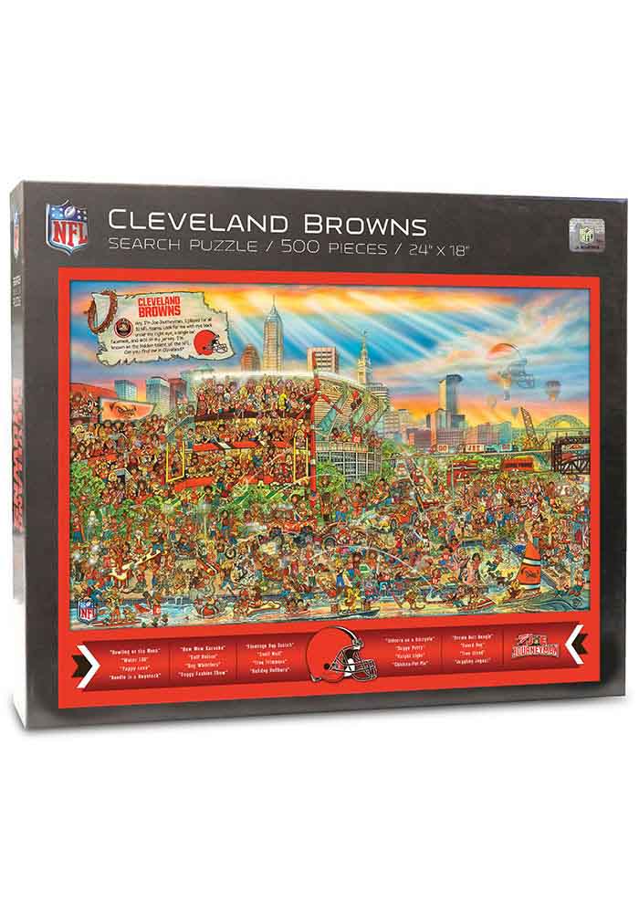 NFL Gameday Collection 1000 Pieces - Cleveland Browns Gameday 1000pc Puzzle