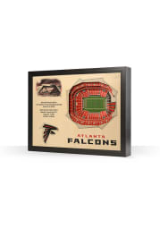 Atlanta Falcons 3D Stadium View Wall Art