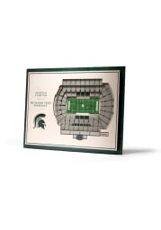 Michigan State Spartans 5-Layer 3D Stadium View Wall Art
