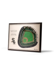 Chicago White Sox 5-Layer 3D Stadium View Wall Art